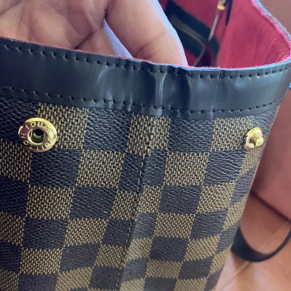 👜💄💋Beautiful Louis Vuitton Damier Ebene Hampstead MM💋💄👜 - Picture 11 of 16